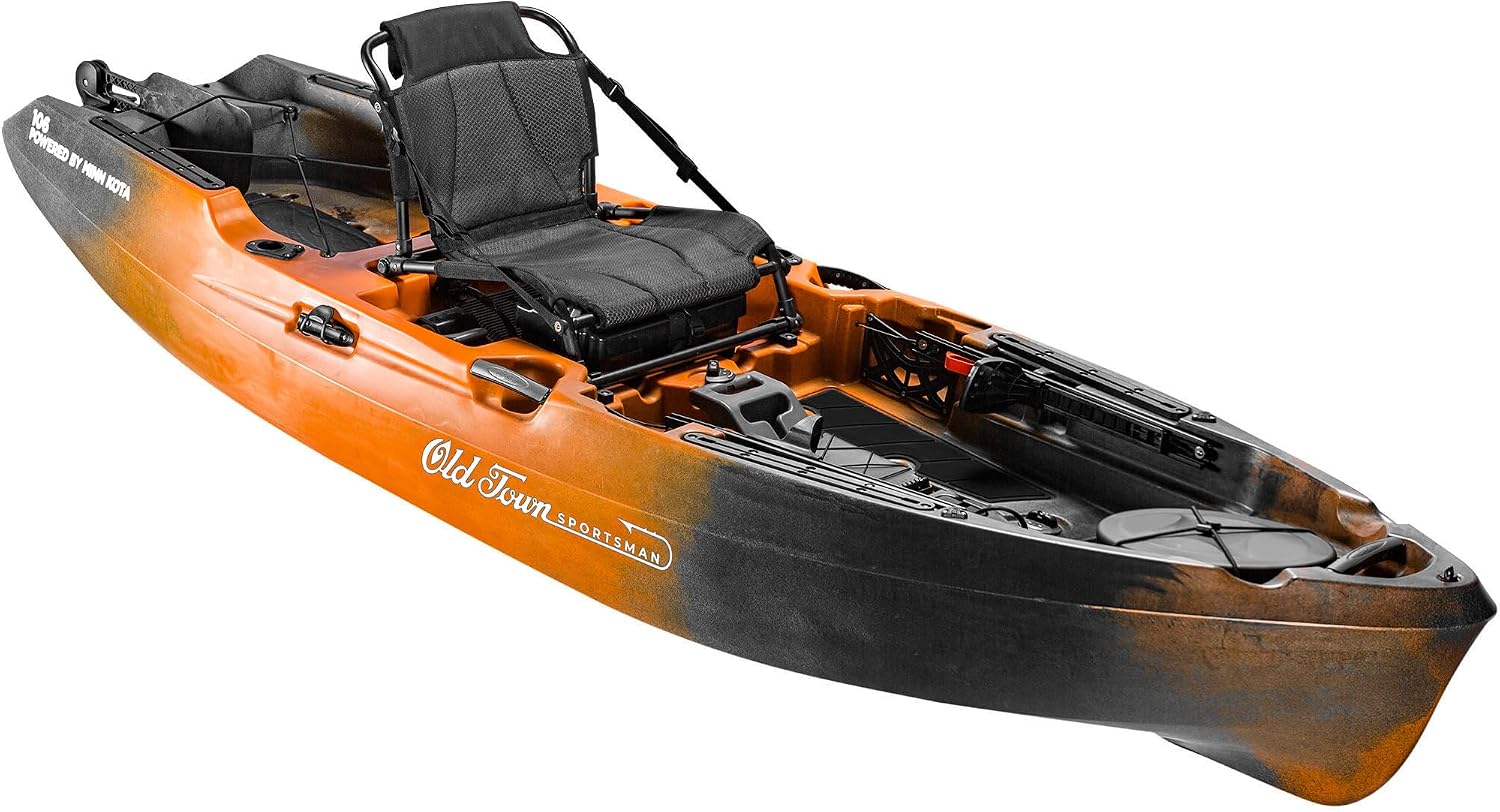 Fishing Kayak Sit In - Old Town Sportsman 106 Powered by