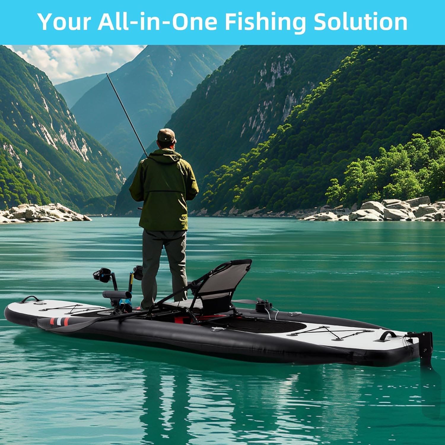 12ft Premium PVC Inflatable Fi - Fishing Kayak Inflatable 리뷰 및 가격