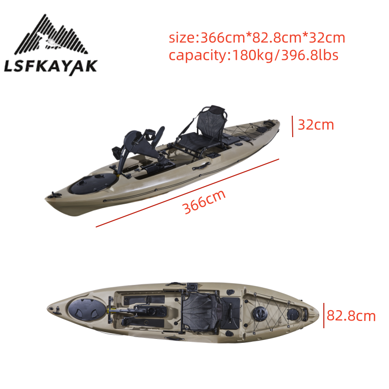 2025 Factory 12ft 3.6m Single  - Fishing Kayak Sit In 리뷰 및 가격