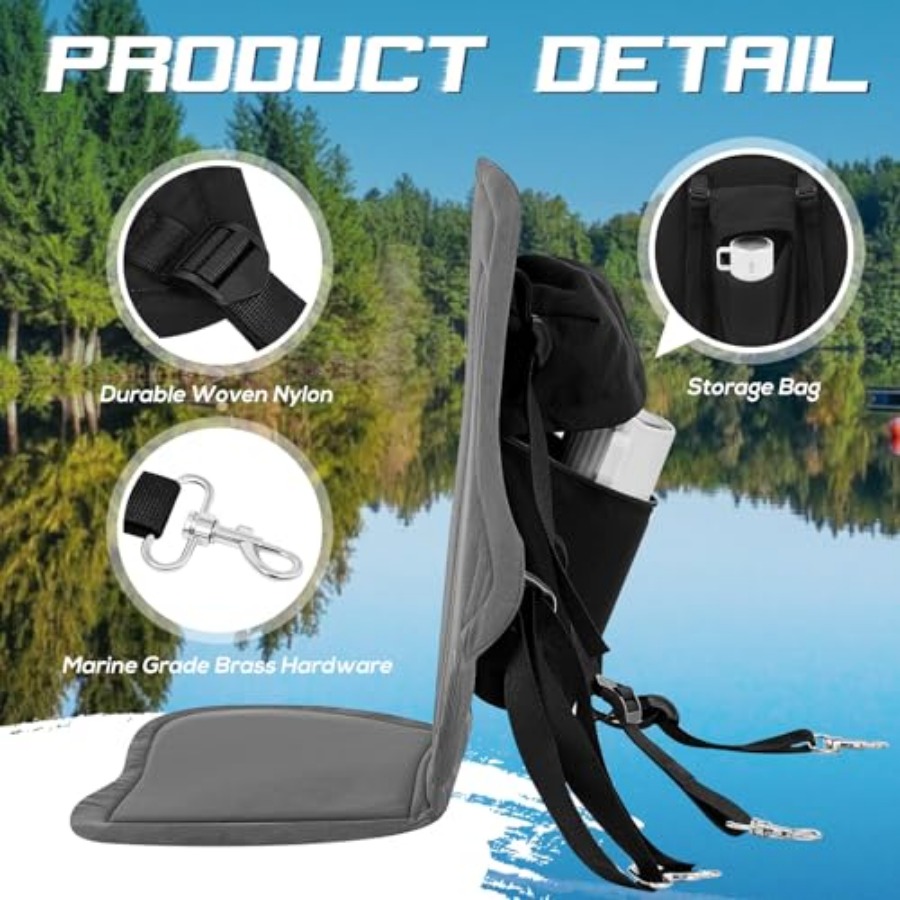 Pack Padded Kayak Seat Fishing - Fishing Kayak Storage Bag 리뷰 및 가격