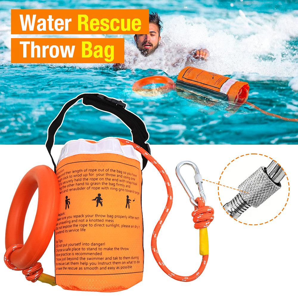1SET Water Rescue Throw Bag, w - Fishing Kayak Crate 리뷰 및 가격