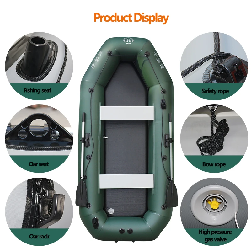 1.75~3.6m Green Fishing Kayak  - Fishing Kayak Sit On Top 리뷰 및 가격