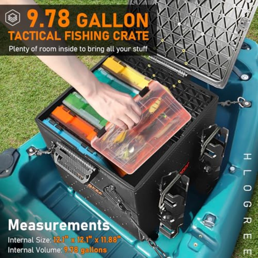 FlexCrate Kayak Fishing Crate  - Fishing Kayak Crate 리뷰 및 가격
