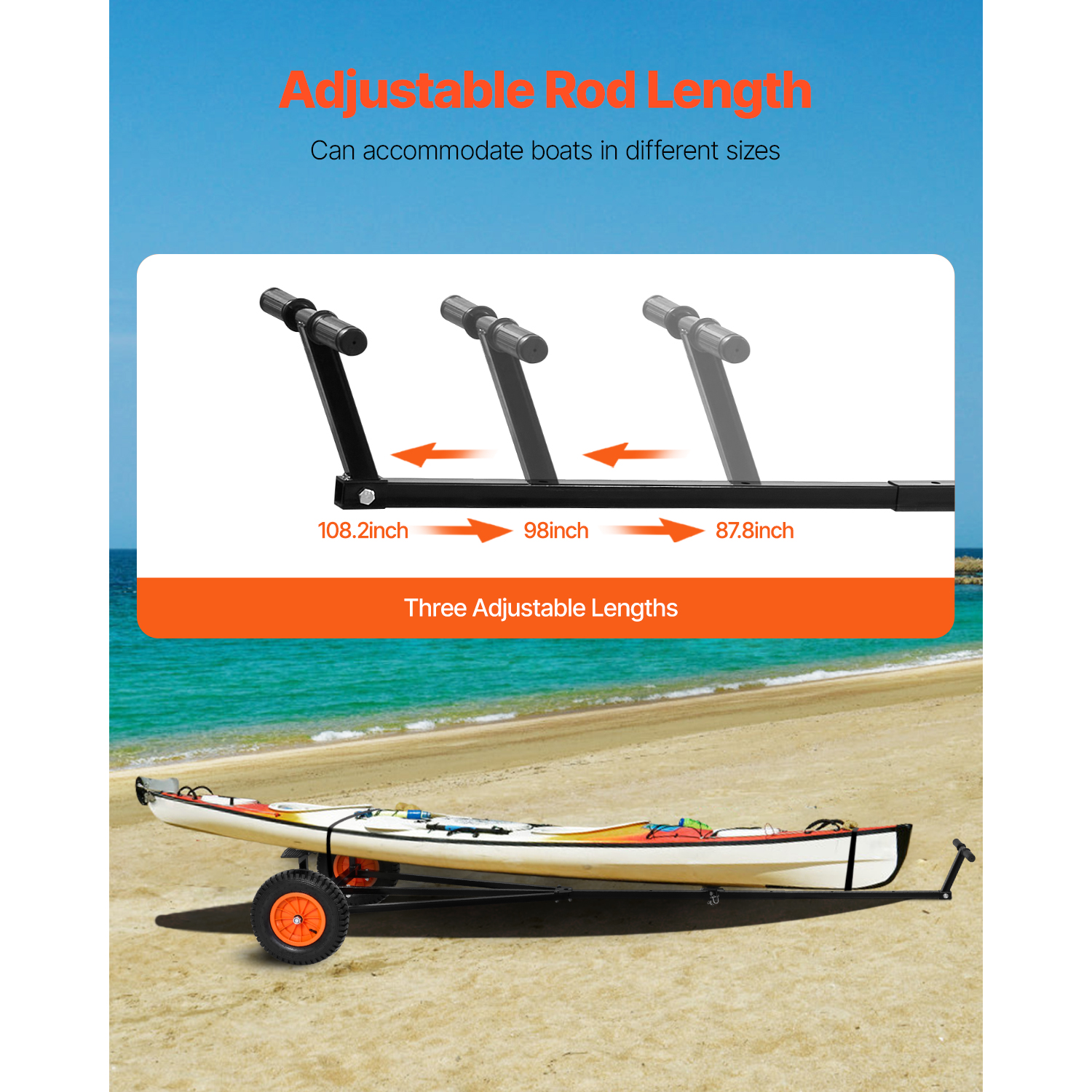 SucceBuy 420lbs Boat Trailer D - Fishing Kayak Sit On Top 리뷰 및 가격