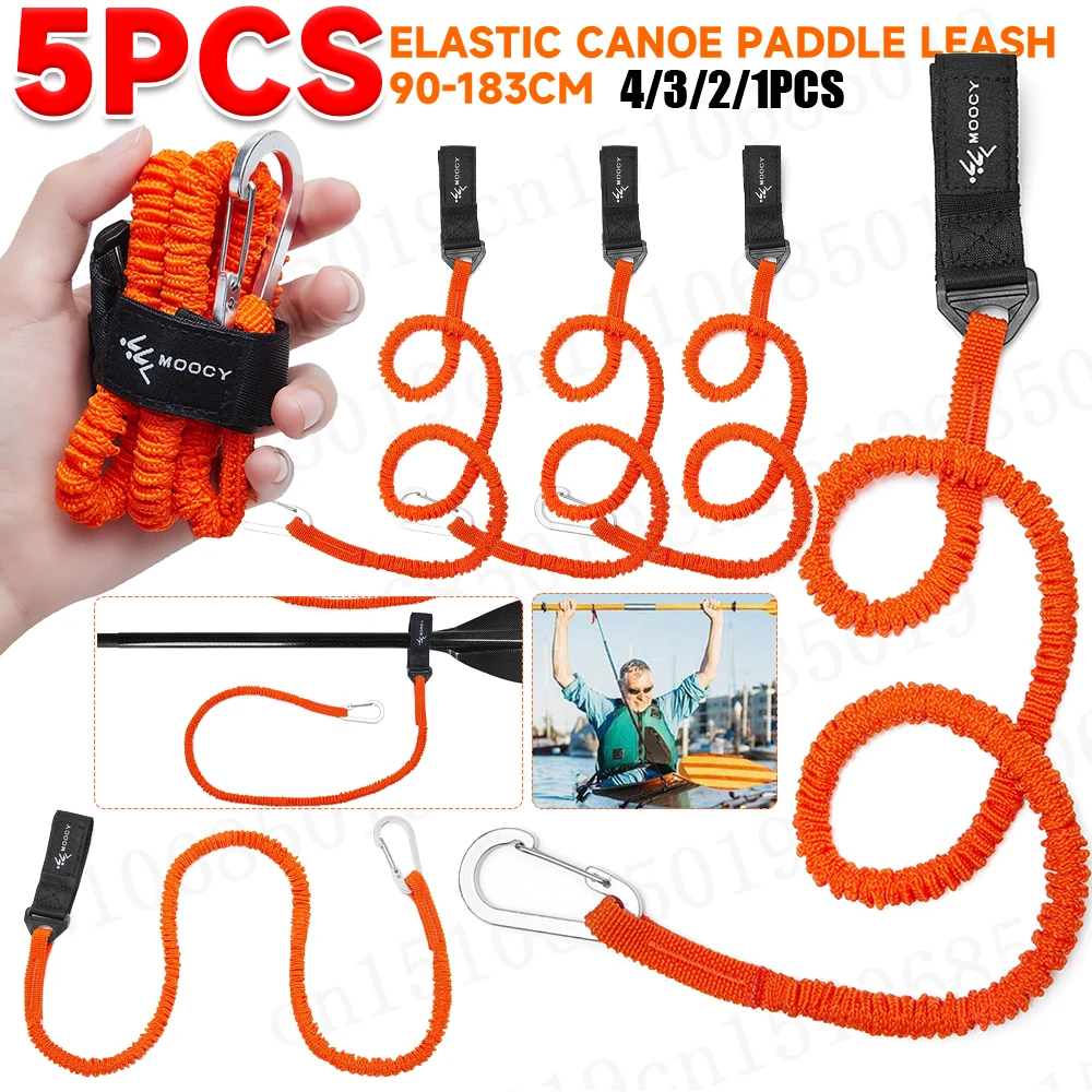 5-1PCS Elastic Kayak Canoe Pad - Fishing Kayak Paddle Leash 리뷰 및 가격