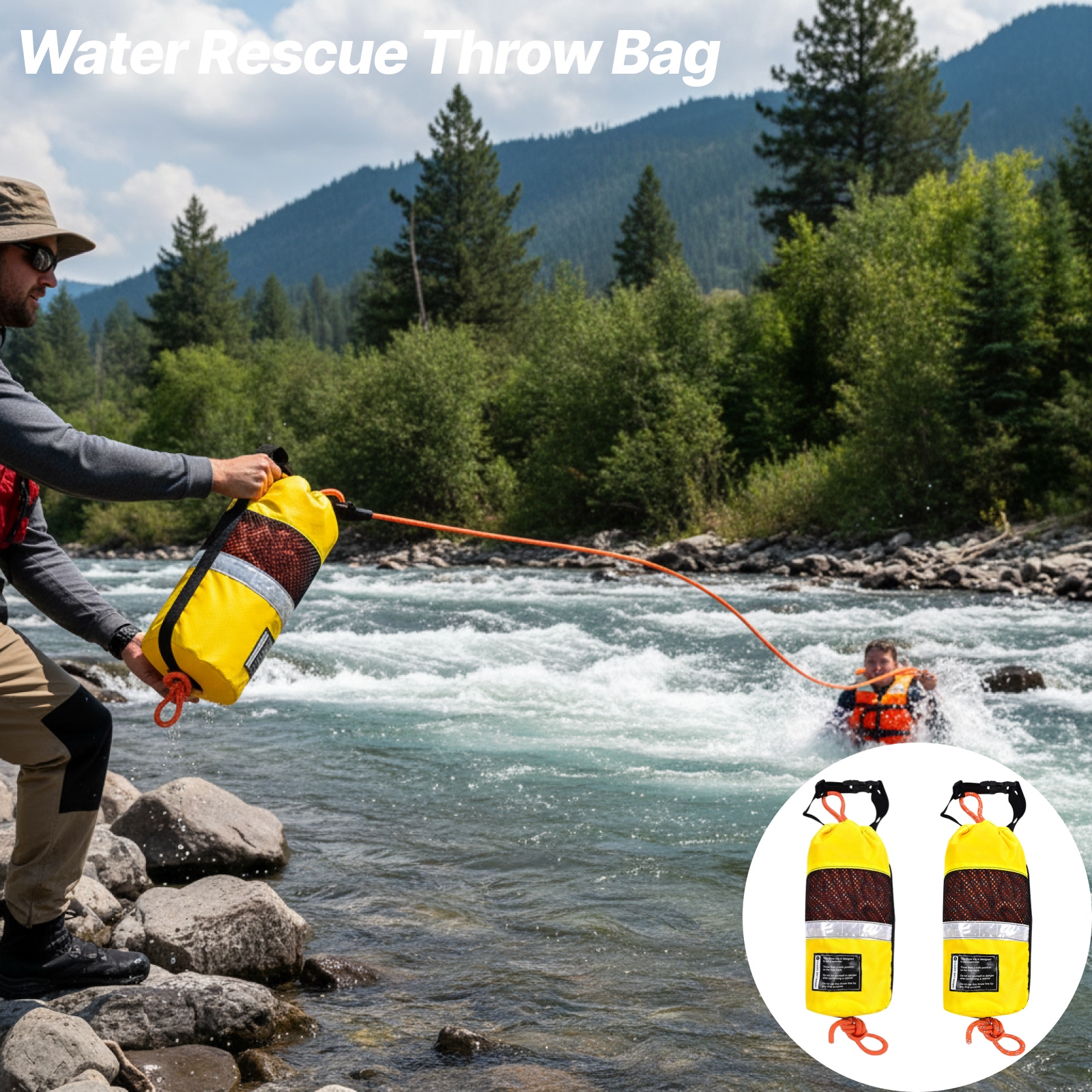 Throw Bag for Water Rescue Mar - Fishing Kayak Crate 리뷰 및 가격