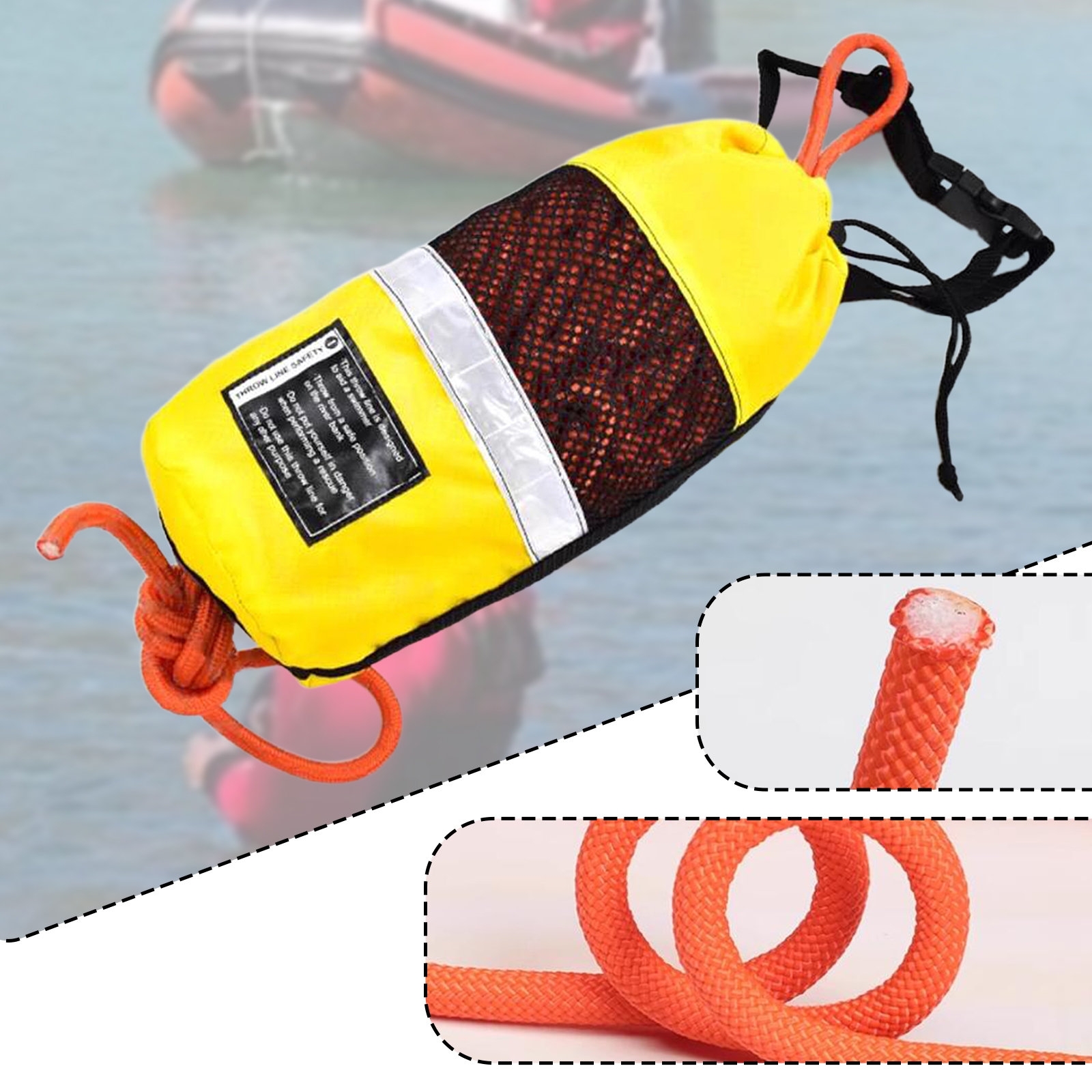 Throw Bag for Water Rescue Mar - Fishing Kayak Crate 리뷰 및 가격