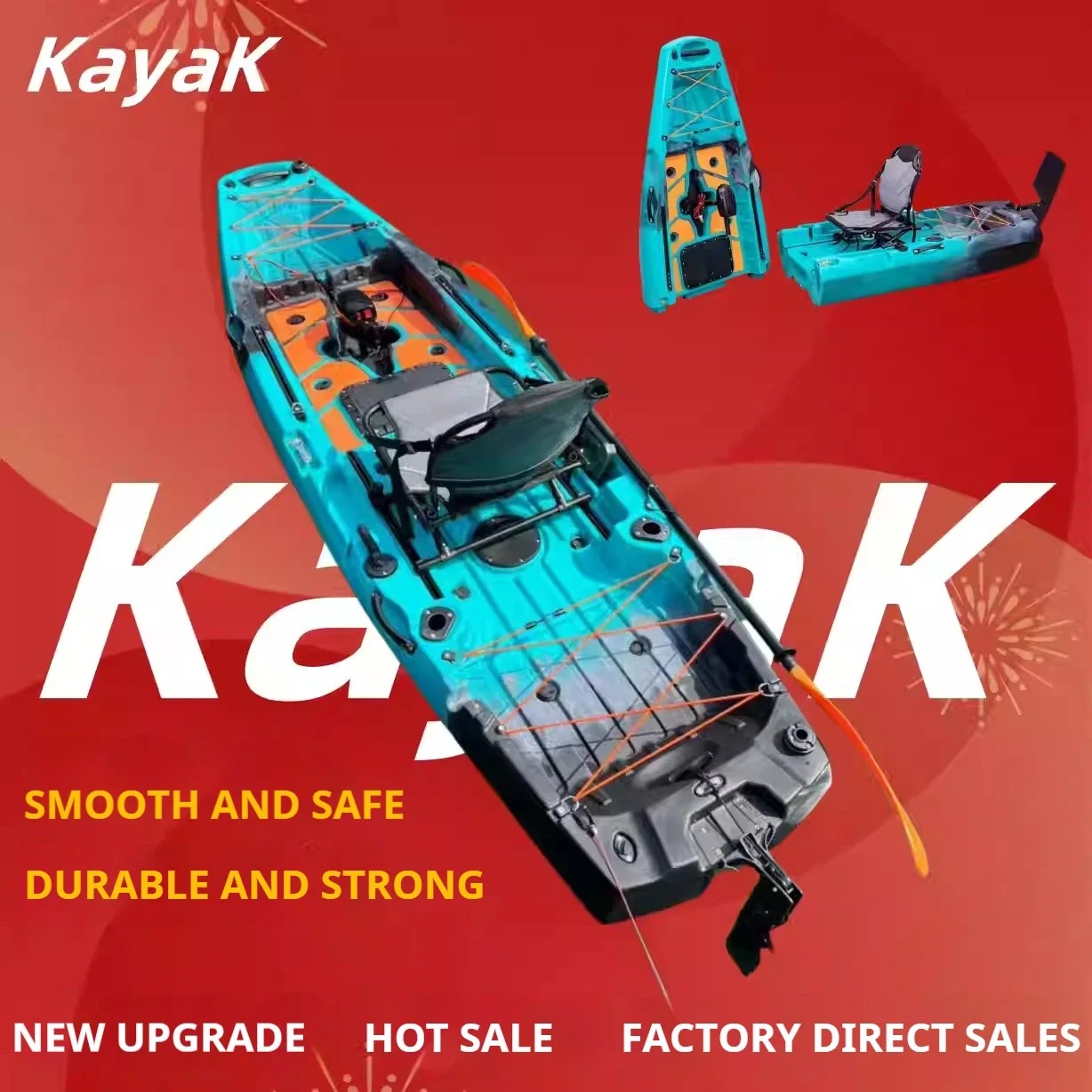 LLDPE Modular Kayak Canoe w/Pe - Fishing Kayak Pedal Drive 리뷰 및 가격