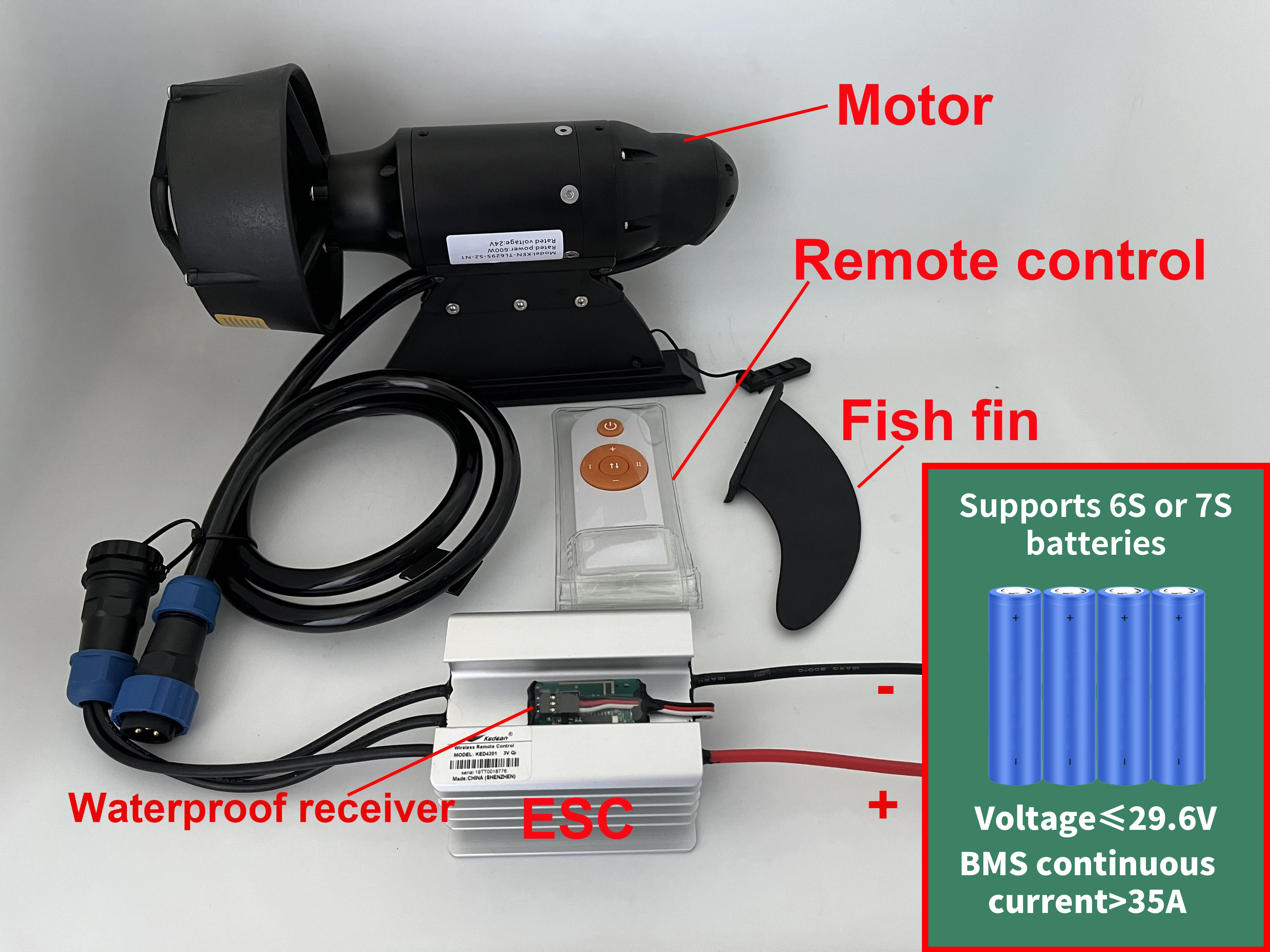 380W 600W Electric Fins Stand  - Fishing Kayak Cart 리뷰 및 가격