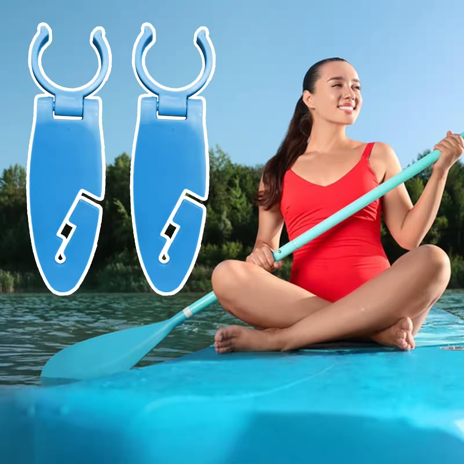 2pcs Stand Up Paddle Board Cli - Fishing Kayak Paddle 리뷰 및 가격
