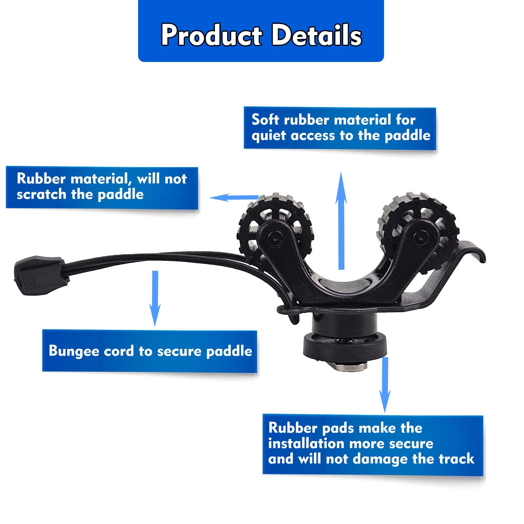 Kayak Rail Paddle Holder Kayak - Fishing Kayak Cart 리뷰 및 가격