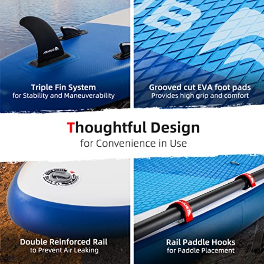 Inflatable SUP for yoga, paddl - Fishing Kayak Paddle 리뷰 및 가격