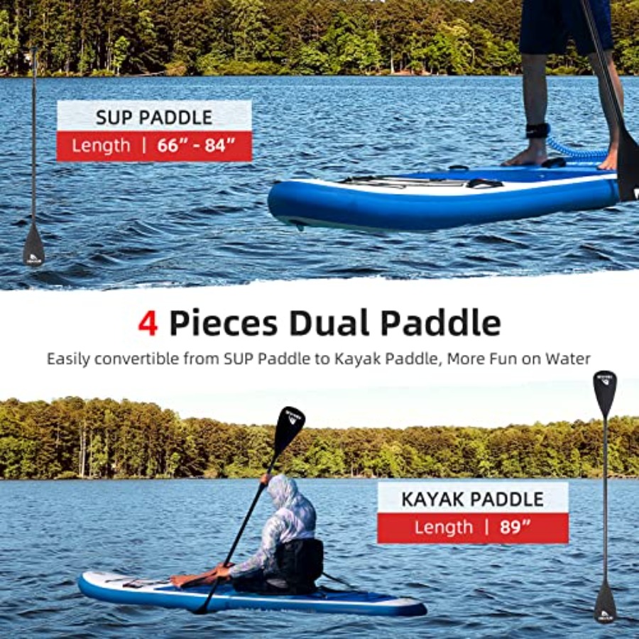 Inflatable SUP for yoga, paddl - Fishing Kayak Paddle 리뷰 및 가격