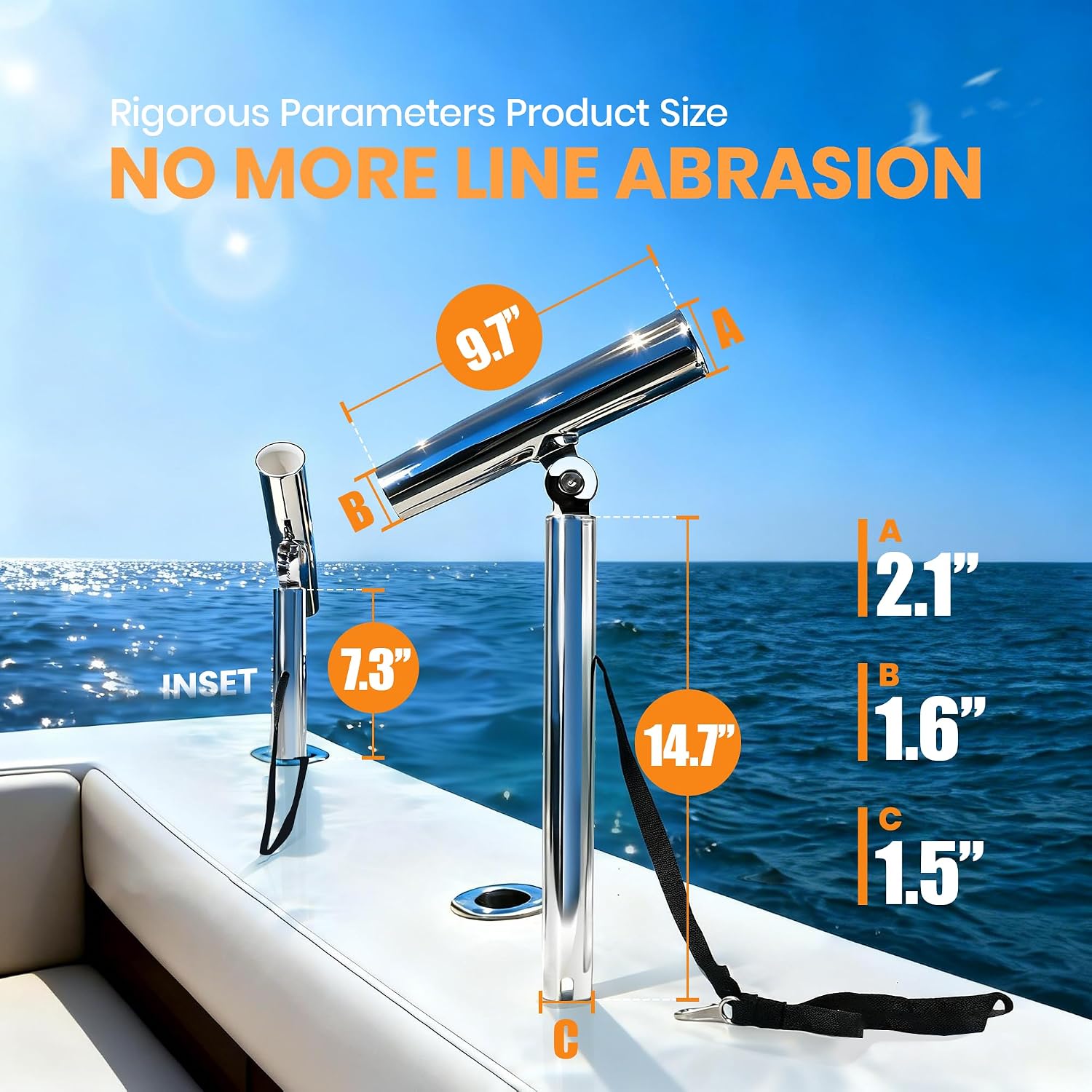 2-Pack Stainless Steel Outrigg - Fishing Kayak Rod Holder 리뷰 및 가격
