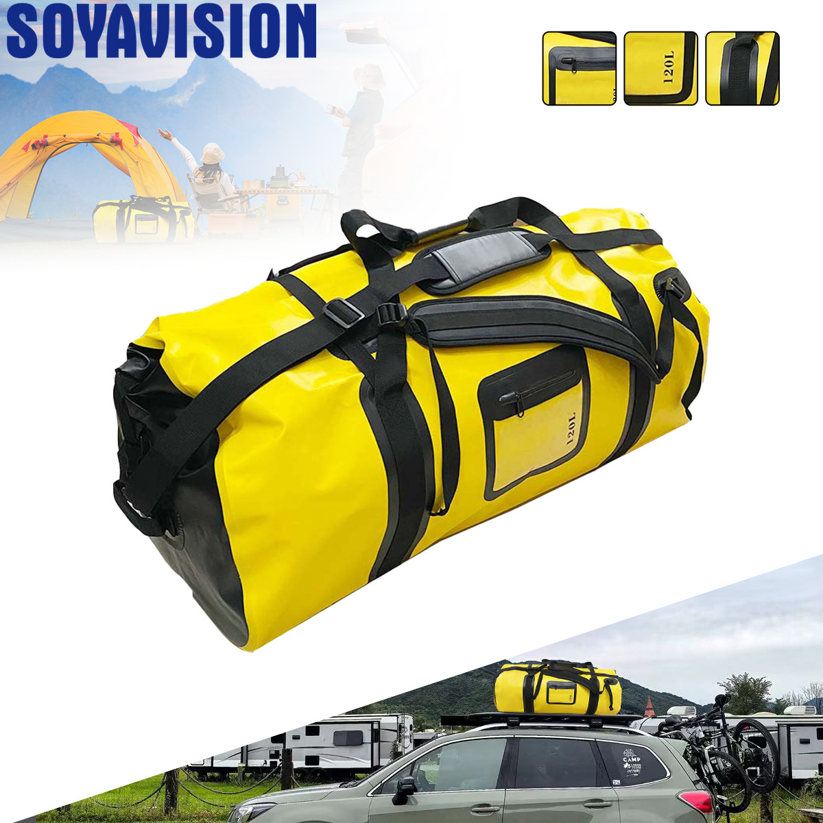 40L/66L/120L Waterproof Duffle - Fishing Kayak Crate 리뷰 및 가격