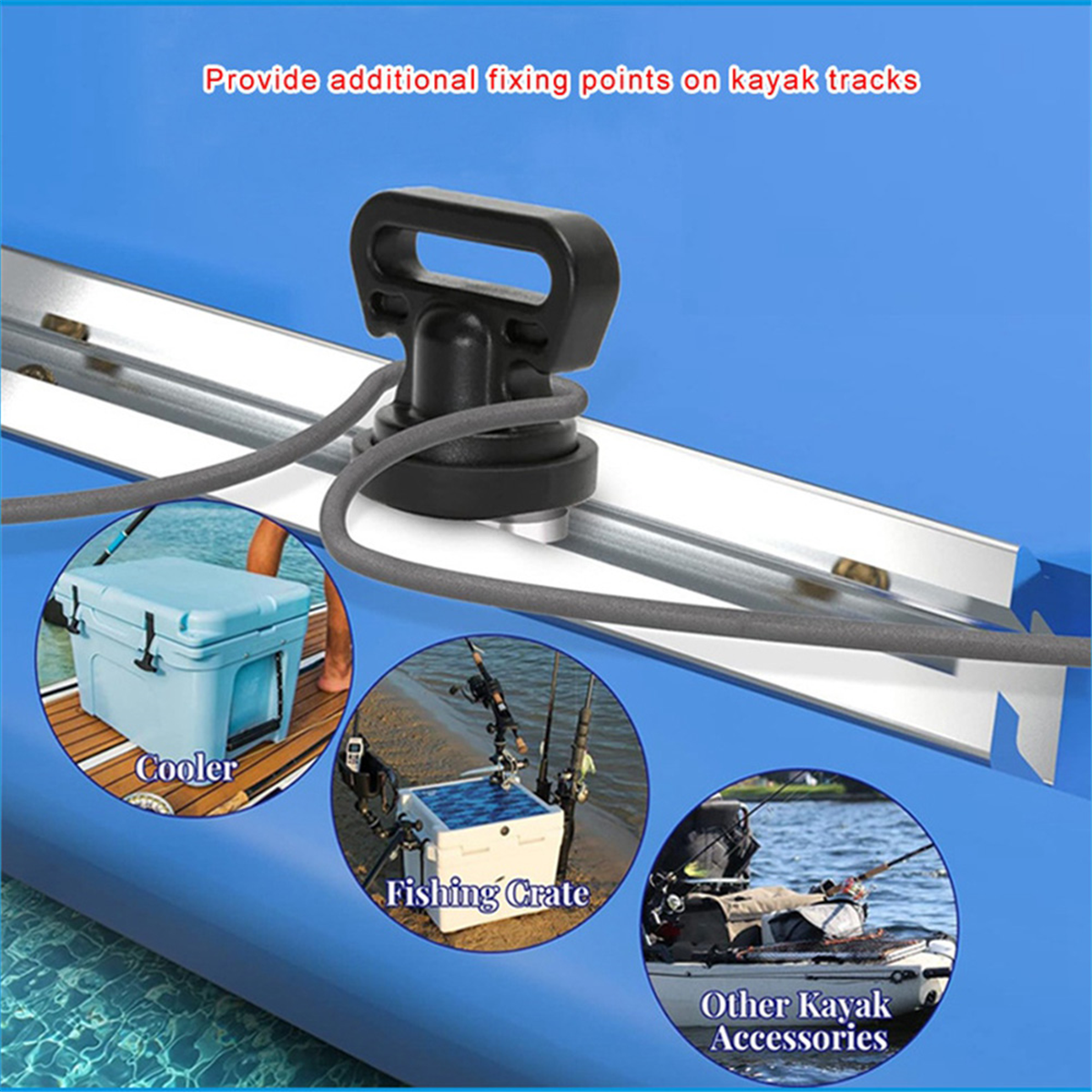 2525+ 4PCS Marine Track Mount  - Fishing Kayak Crate 리뷰 및 가격