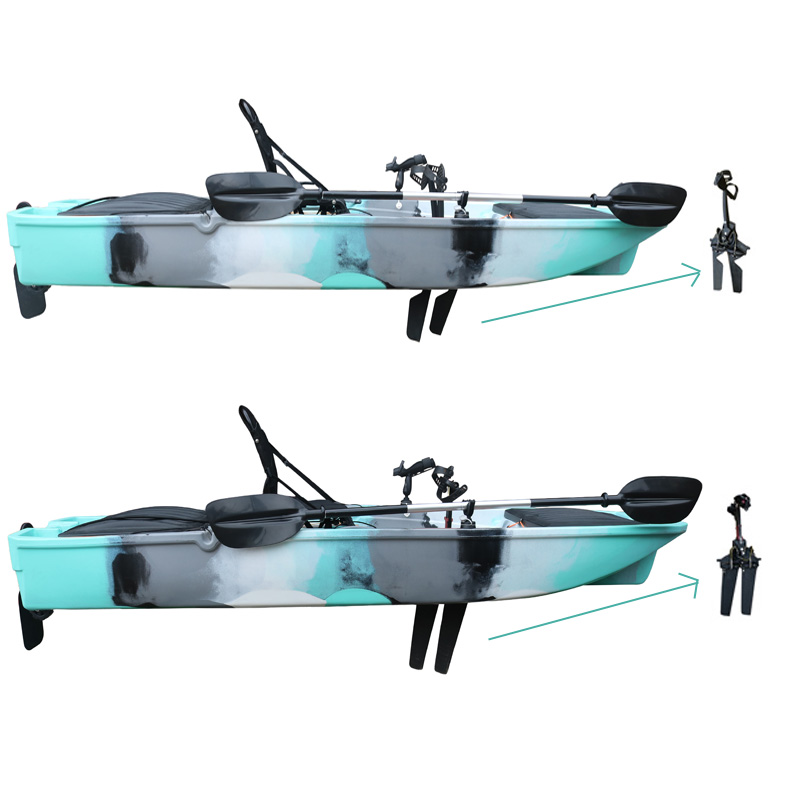 10FT Single Seat LLDPE Sit On  - Fishing Kayak Pedal Drive 리뷰 및 가격