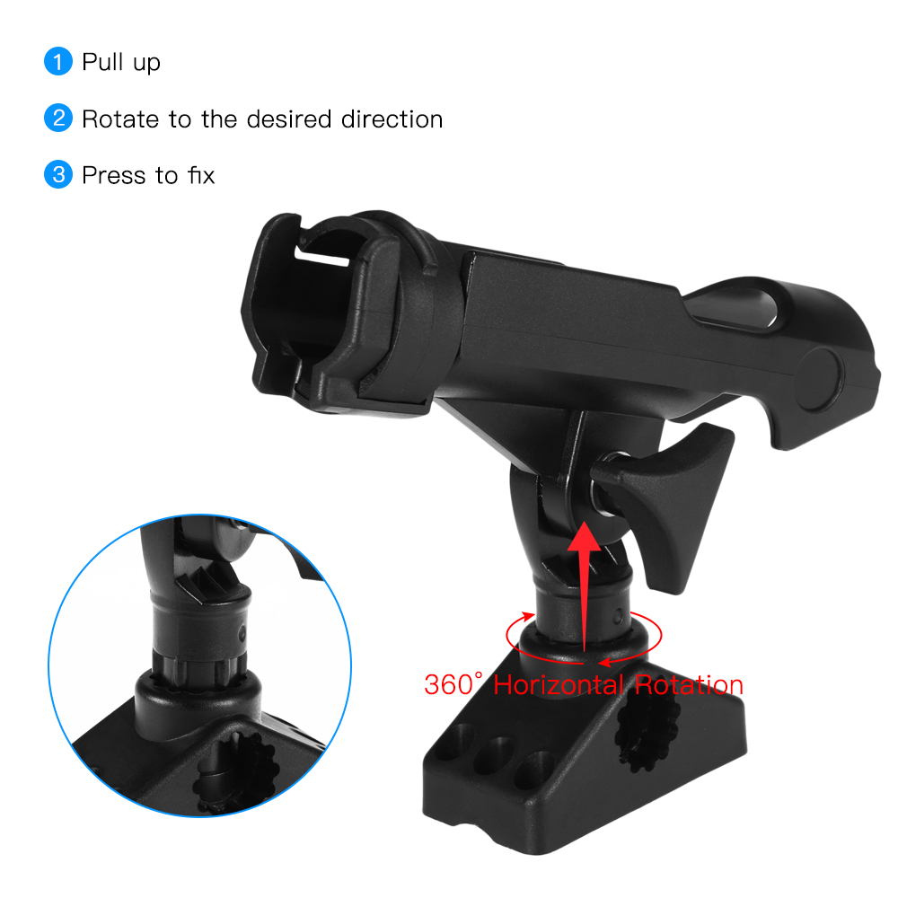 Fishing Boat Rods Holder Base  - Fishing Kayak Rod Holder 리뷰 및 가격