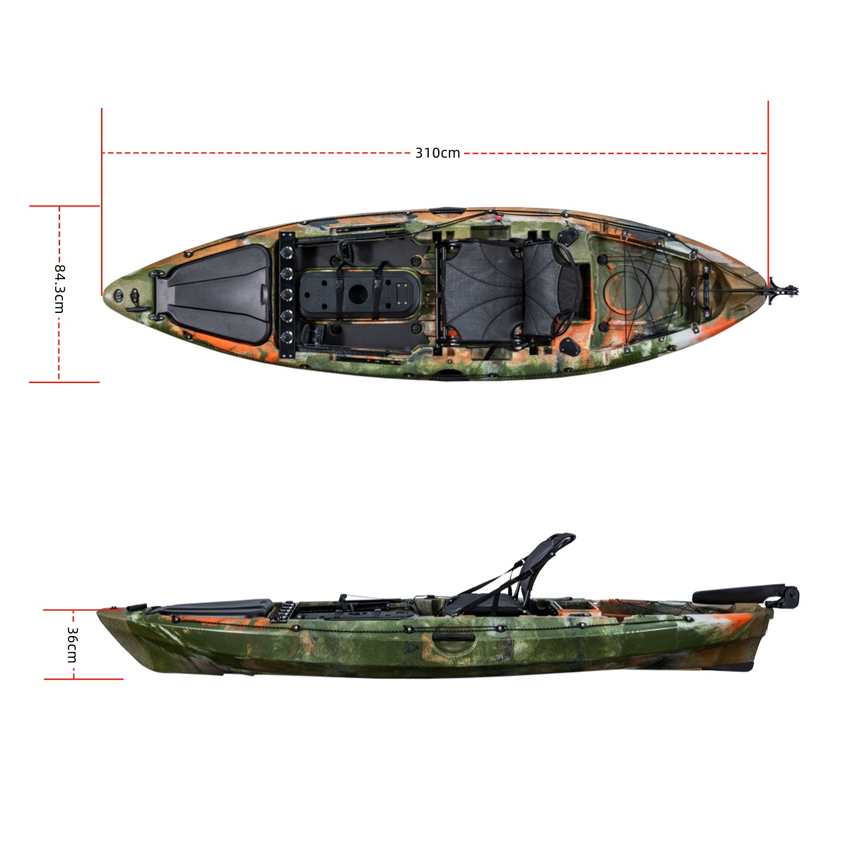 LSF First-class Single Fishing - Fishing Kayak Sit On Top 리뷰 및 가격