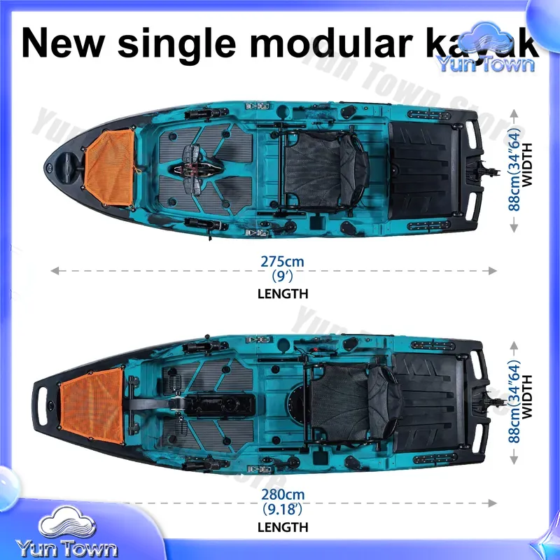 Modular Kayak 9.5ft Sit On Top - Fishing Kayak Pedal Drive 리뷰 및 가격