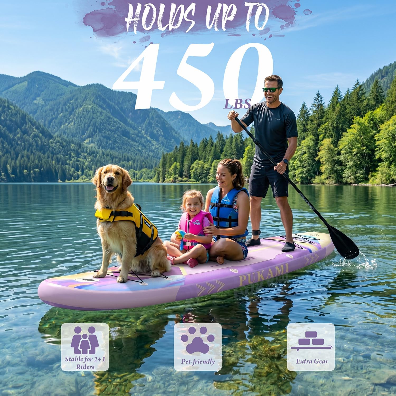 Extra Wide Inflatable Stand Up - Fishing Kayak Paddle 리뷰 및 가격